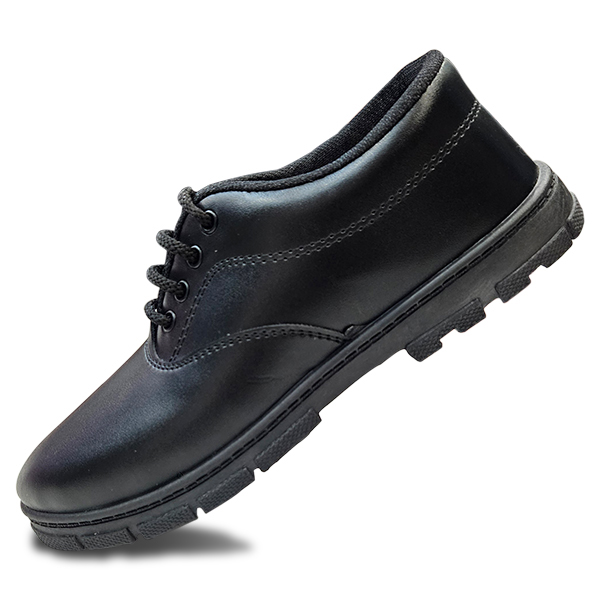 Lace Black School Shoes